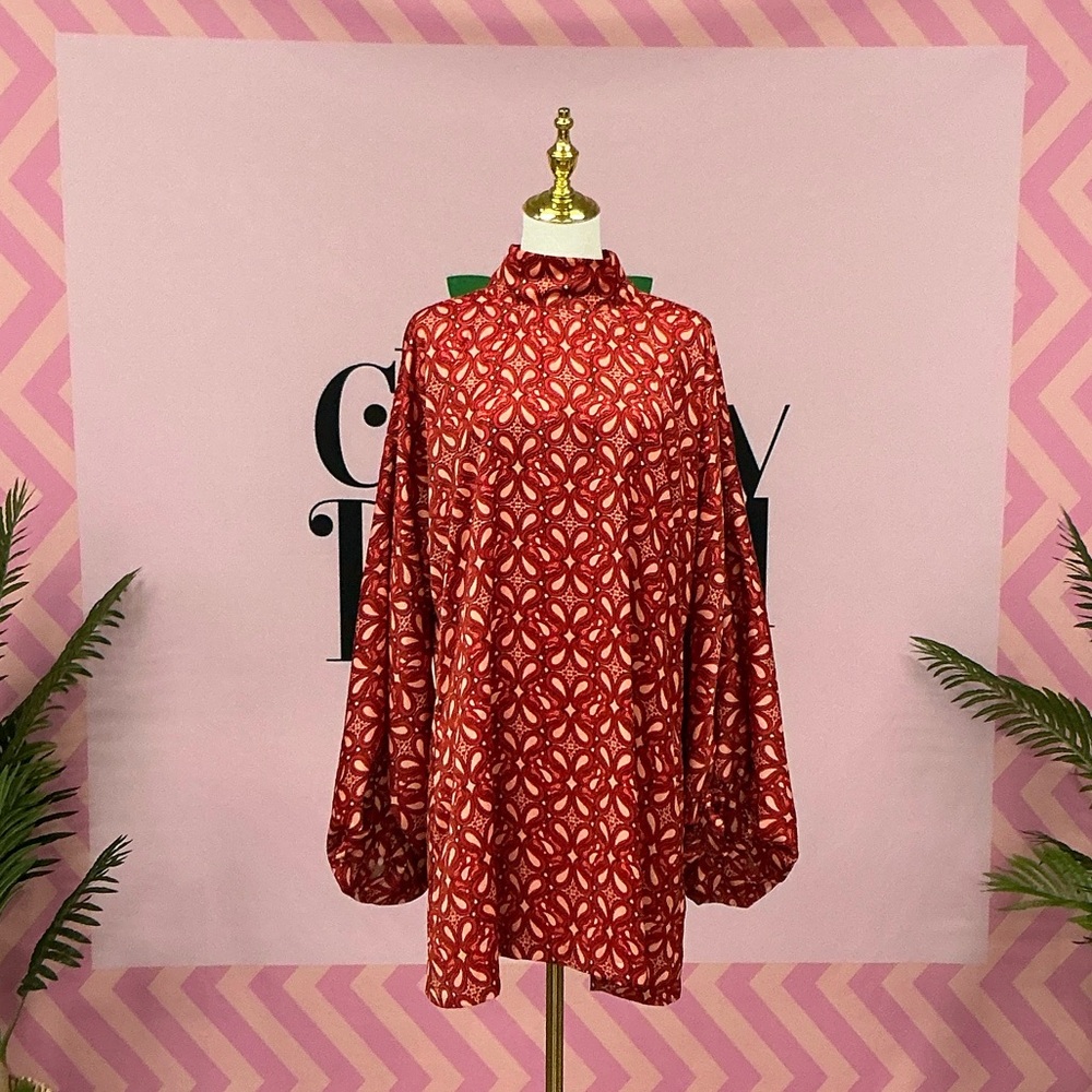 Emily McCarthy high neck dress
